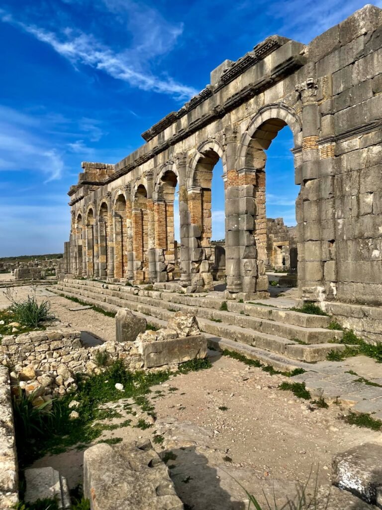 Rovine romane di Volubilis Marocco