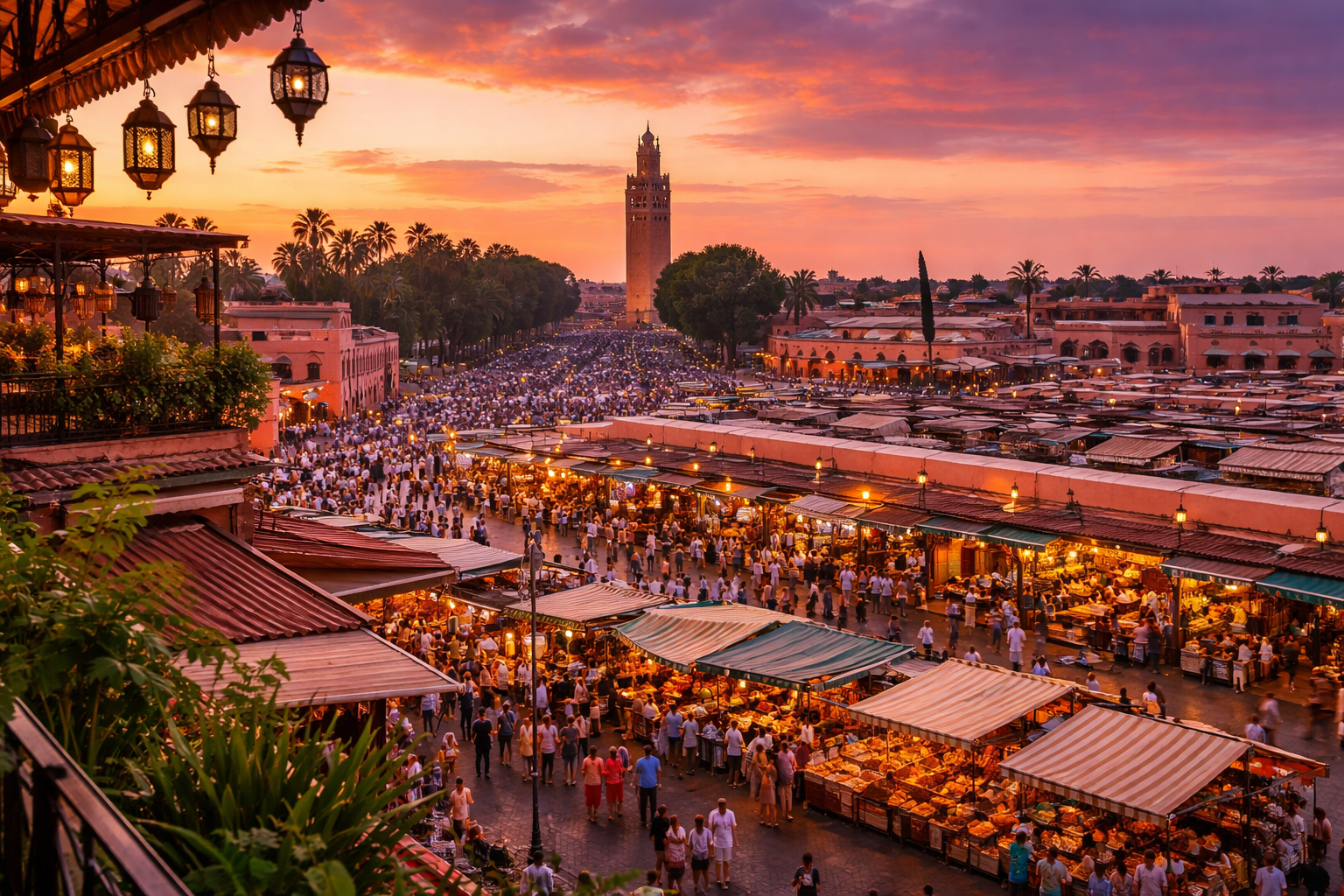 Tour da Marrakech in Marocco